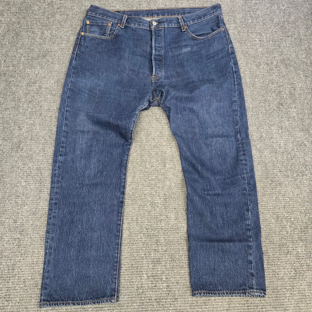 Levi's 501 Men's Jeans 40x30 Dark Wash Original Fit Straight Leg Button Fly